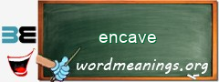 WordMeaning blackboard for encave